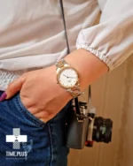 ساعت مچی زنانه دنیل ولینگتون نقره ای و رز گلد