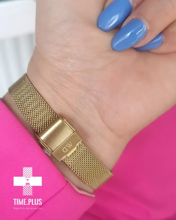 ساعت مچی زنانه دنیل ولینگتون طلایی