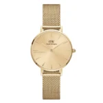 ساعت مچی زنانه دنیل ولینگتون طلایی