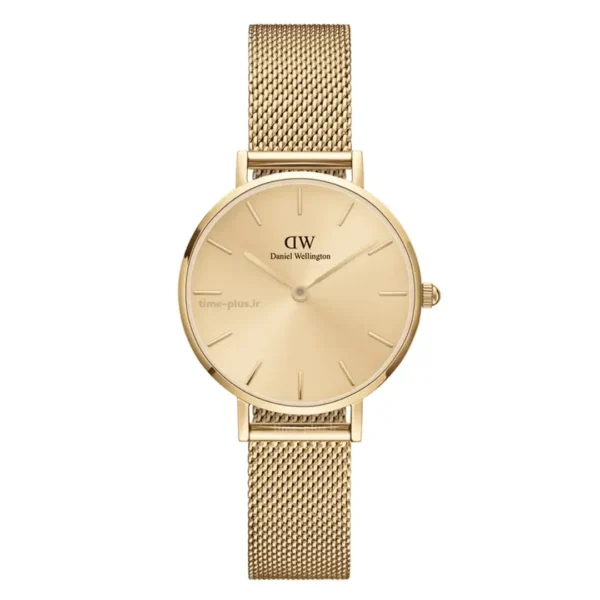 ساعت مچی زنانه دنیل ولینگتون طلایی