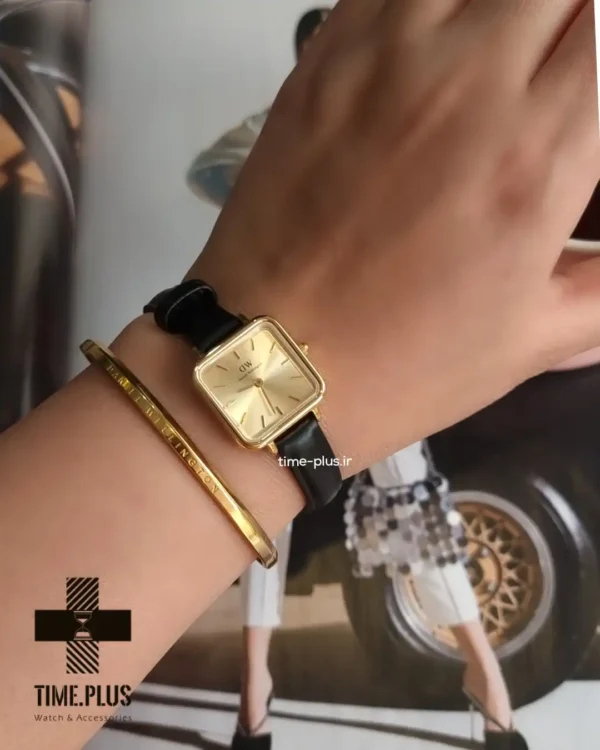 ساعت مچی زنانه دنیل ولینگتون طلایی