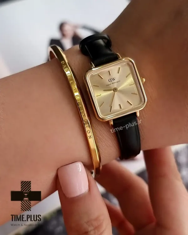 ساعت مچی زنانه دنیل ولینگتون طلایی
