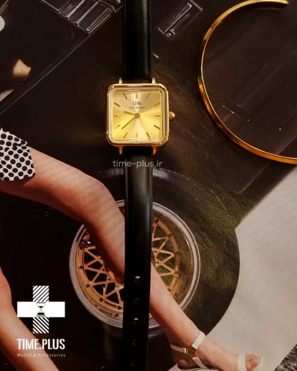 ساعت مچی زنانه دنیل ولینگتون طلایی