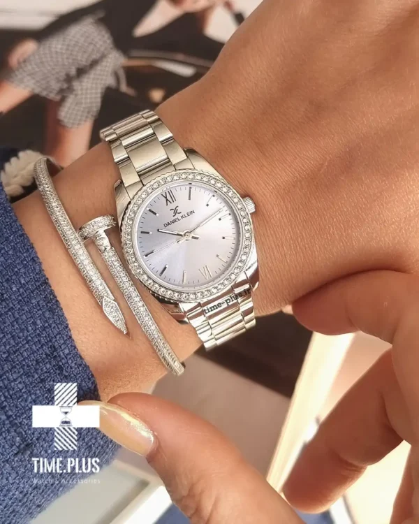 ساعت مچی زنانه دنیل کلین مدل DK.1.13767-3 نقره ای