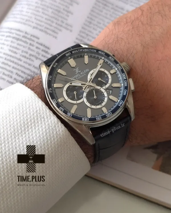 ساعت مچی مردانه دنیل کلین مدل DK-1.14002-1 سرمه ای کم رنگ