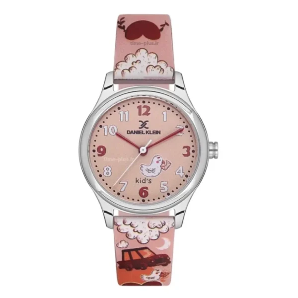 ساعت مچی بچگانه دنیل کلین مدل DK.1.13574-1 صورتی / کالباسی | چند رنگ