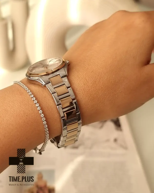 ساعت مچی زنانه دنیل کلین مدل DK.1.13625-6 نقره ای رزگلد