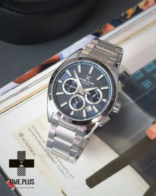 ساعت مچی مردانه دنیل کلین مدل DK.1.13808-4 سرمه ای