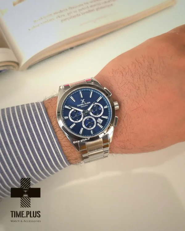 ساعت مچی مردانه دنیل کلین مدل DK.1.13808-4 سرمه ای