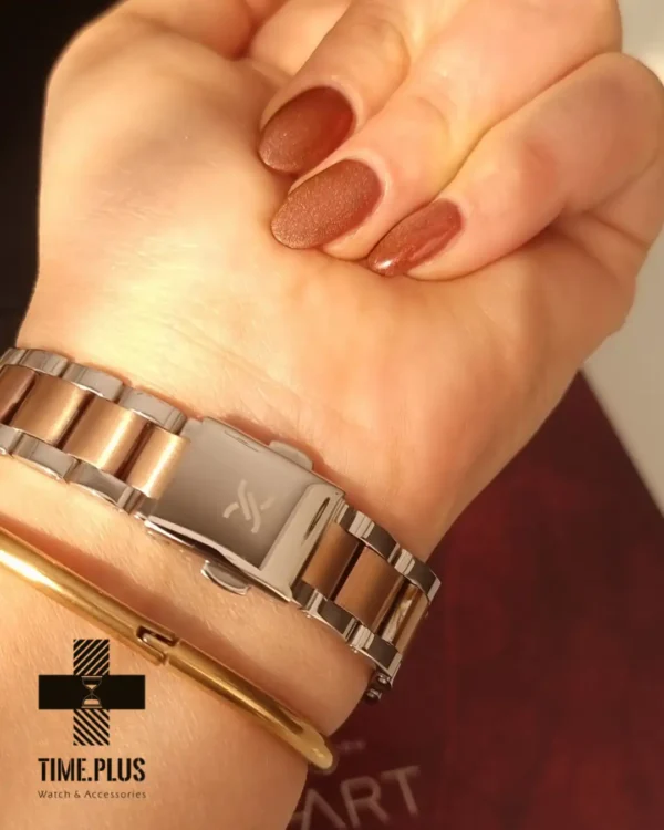 ساعت مچی زنانه دنیل کلین مدل DK-1.13821-6 نقره ای و رزگلد