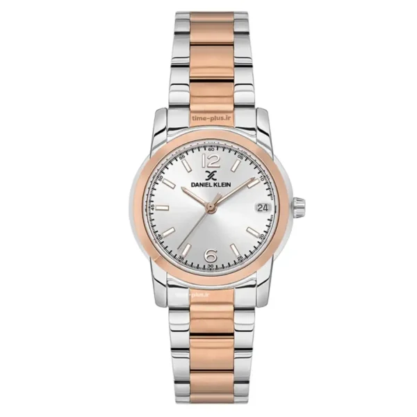 ساعت مچی زنانه دنیل کلین مدل DK-1.13821-6 نقره ای و رزگلد