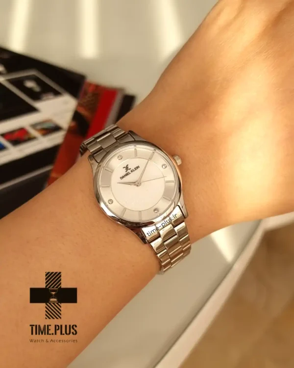 ساعت مچی زنانه دنیل کلین مدل DK-1.13455-1 نقره ای