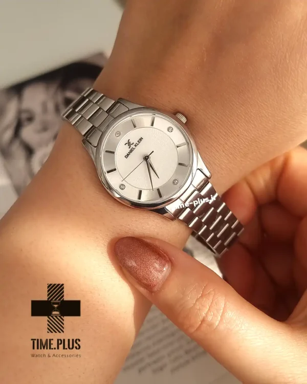 ساعت مچی زنانه دنیل کلین مدل DK-1.13455-1 نقره ای