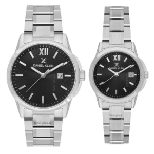 ساعت مچی ست زنانه و مردانه دنیل کلین مدل DK.1.13839-2 مشکی