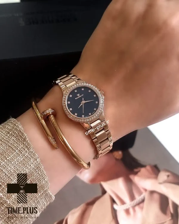 ساعت مچی زنانه ویمبرلی مدل WB-CR117L-U رزگلد