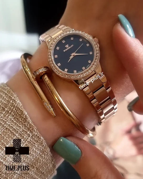 ساعت مچی زنانه ویمبرلی مدل WB-CR117L-U رزگلد