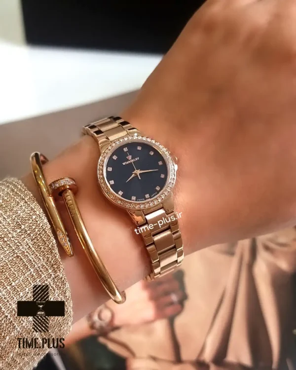 ساعت مچی زنانه ویمبرلی مدل WB-CR117L-U رزگلد