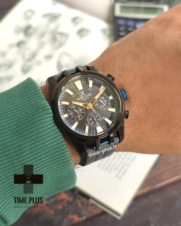 ساعت مچی مردانه دنیل کلین مدل DK.1.13803-4 سرمه ای