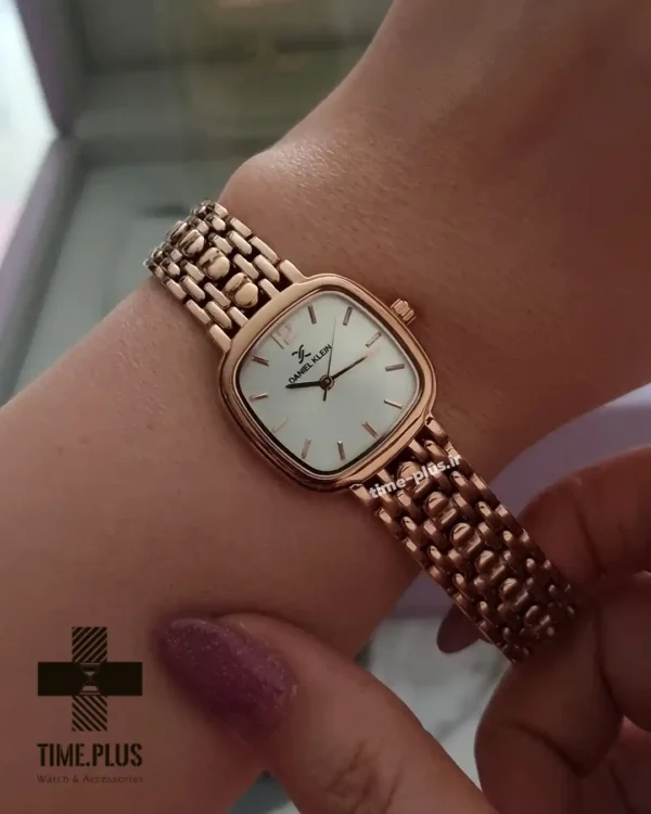 ساعت مچی زنانه دنیل کلین مدل DK-1.13876-6 رزگلد