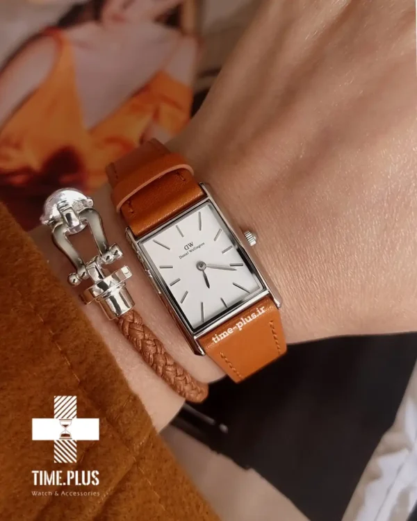 ساعت مچی زنانه دنیل ولینگتون مدل Bound Durham سیلور