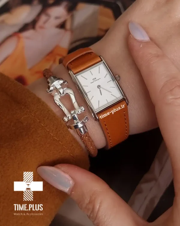 ساعت مچی زنانه دنیل ولینگتون مدل Bound Durham سیلور