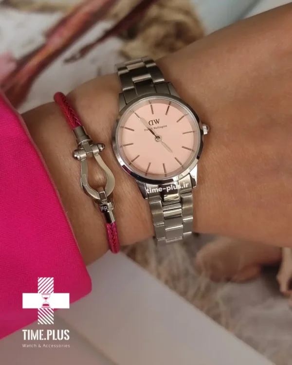 ساعت مچی زنانه دنیل ولینگتون نقره ای