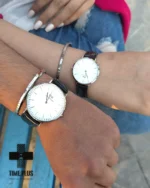 ساعت مچی ست زنانه و مردانه دنیل ولینگتون سفید