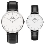 ساعت مچی ست زنانه و مردانه دنیل ولینگتون سفید