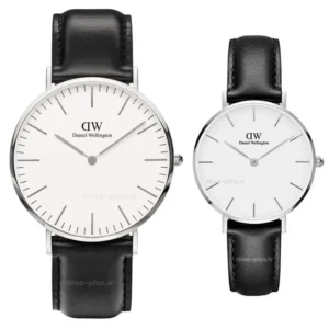 ساعت مچی ست زنانه و مردانه دنیل ولینگتون سفید