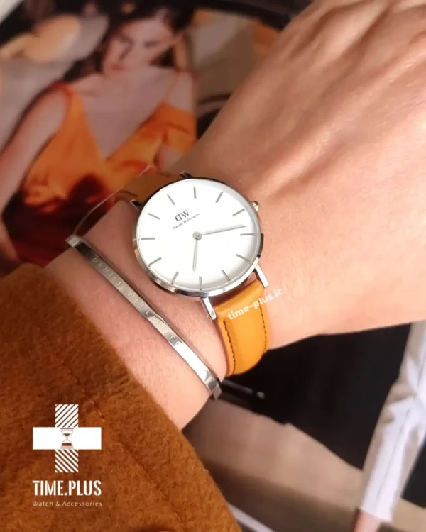 ساعت مچی زنانه دنیل ولینگتون مدل petite سیلور