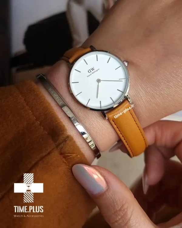 ساعت مچی زنانه دنیل ولینگتون مدل petite سیلور