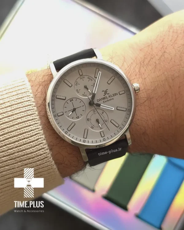 ساعت مچی مردانه دنیل کلین مدل DK.1.13865-1 طوسی