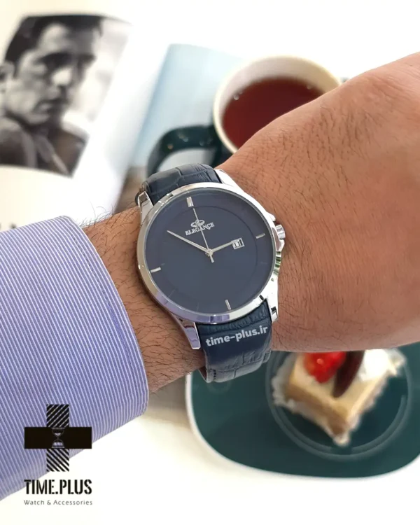 ساعت مچی مردانه الگانس سرمه‌ای