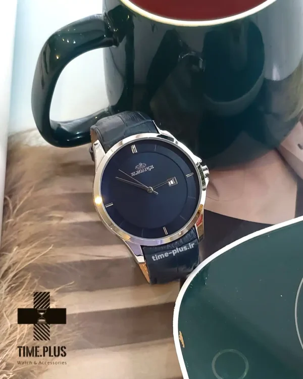ساعت مچی مردانه الگانس سرمه‌ای