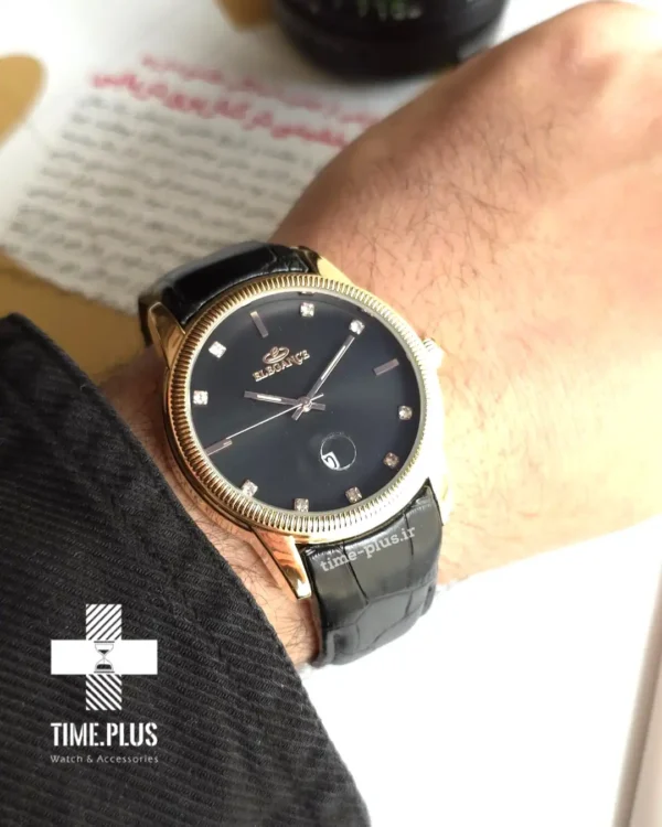 ساعت مچی مردانه الگانس مدل 1156G مشکی