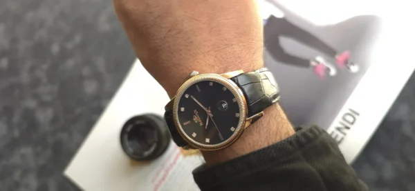 ساعت مچی مردانه الگانس مدل 1156G مشکی