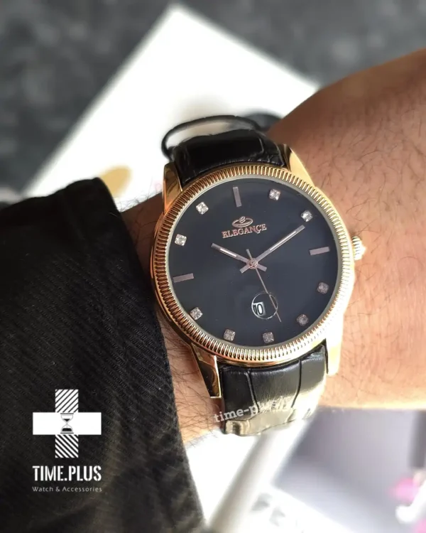 ساعت مچی مردانه الگانس مدل 1156G مشکی