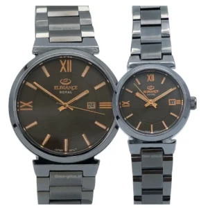 ساعت مچی ست زنانه و مردانه الگانس برنزی