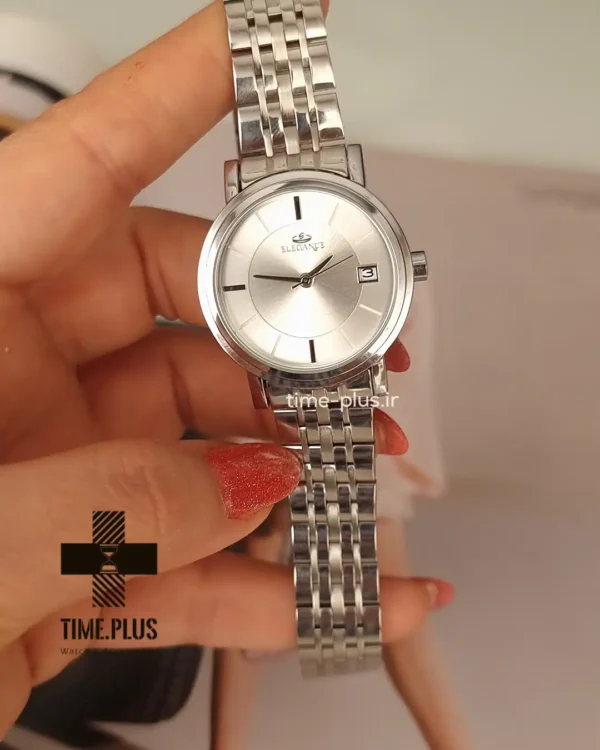 ساعت مچی زنانه الگانس نقره ای