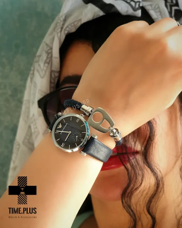 ساعت مچی زنانه امپریو آرمانی سرمه ای