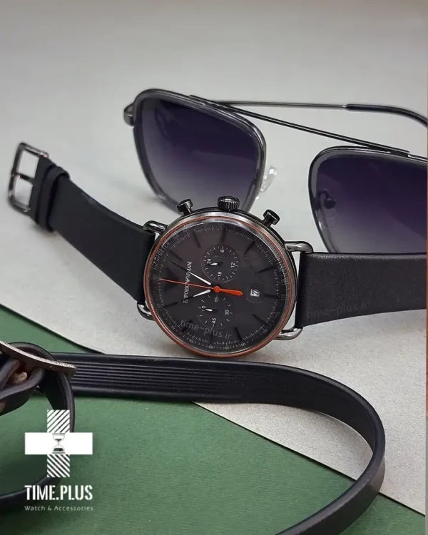 ساعت مچی مردانه امپریو آرمانی طوسی