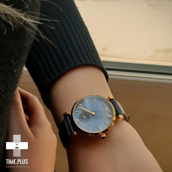 ساعت مچی زنانه امپریو آرمانی سرمه ای