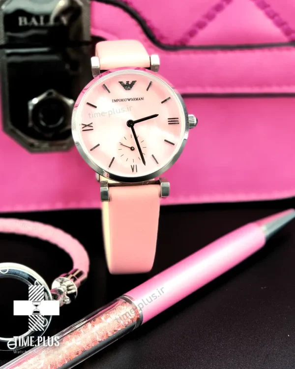 ساعت مچی زنانه امپریو آرمانی صورتی