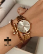 ساعت مچی زنانه امپریو آرمانی رزگلد