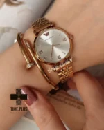ساعت مچی زنانه امپریو آرمانی رزگلد