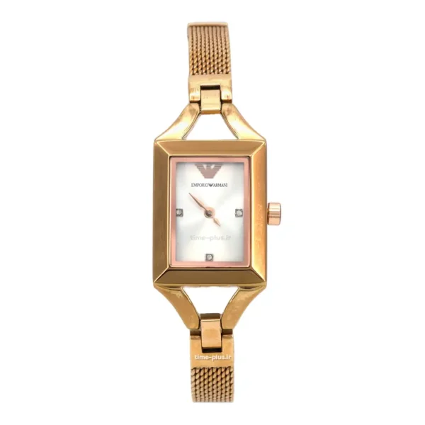 ساعت مچی زنانه امپریو آرمانی رزگلد