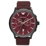 ساعت مچی مردانه امپریو آرمانی زرشکی