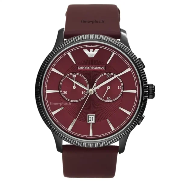 ساعت مچی مردانه امپریو آرمانی زرشکی