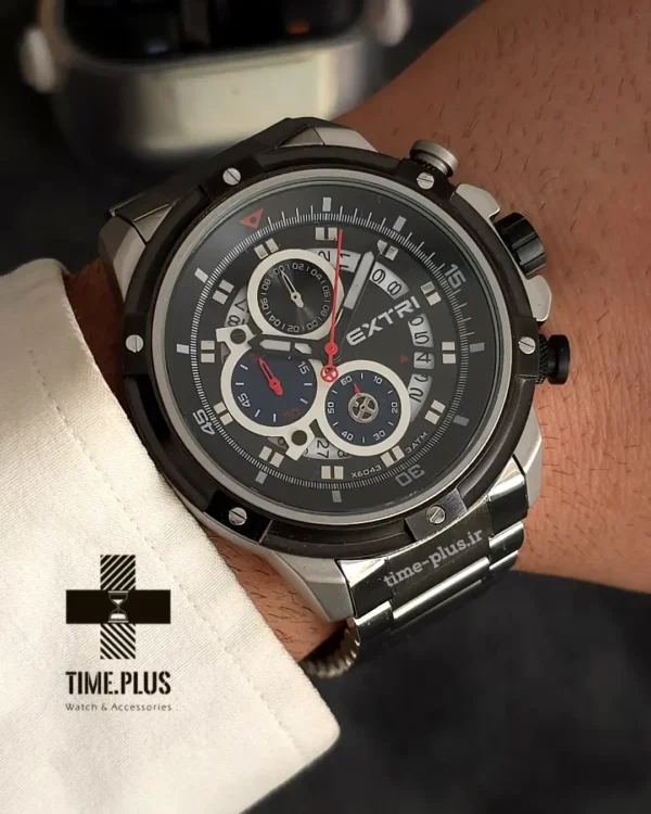 ساعت مچی مردانه اکستری مدل X6043A طوسی