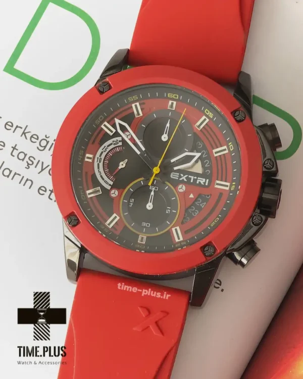 ساعت مچی مردانه اکستری مدل X6065E طوسی
